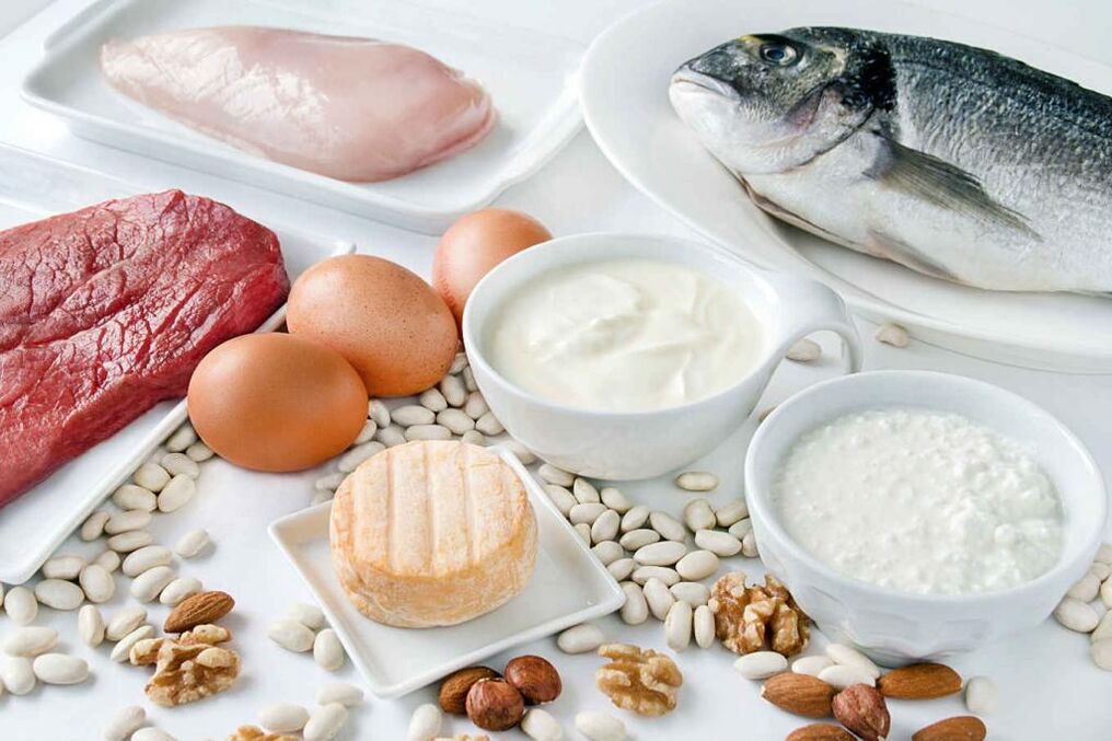 Alimente bogate în proteine ​​utilizate pentru uscare